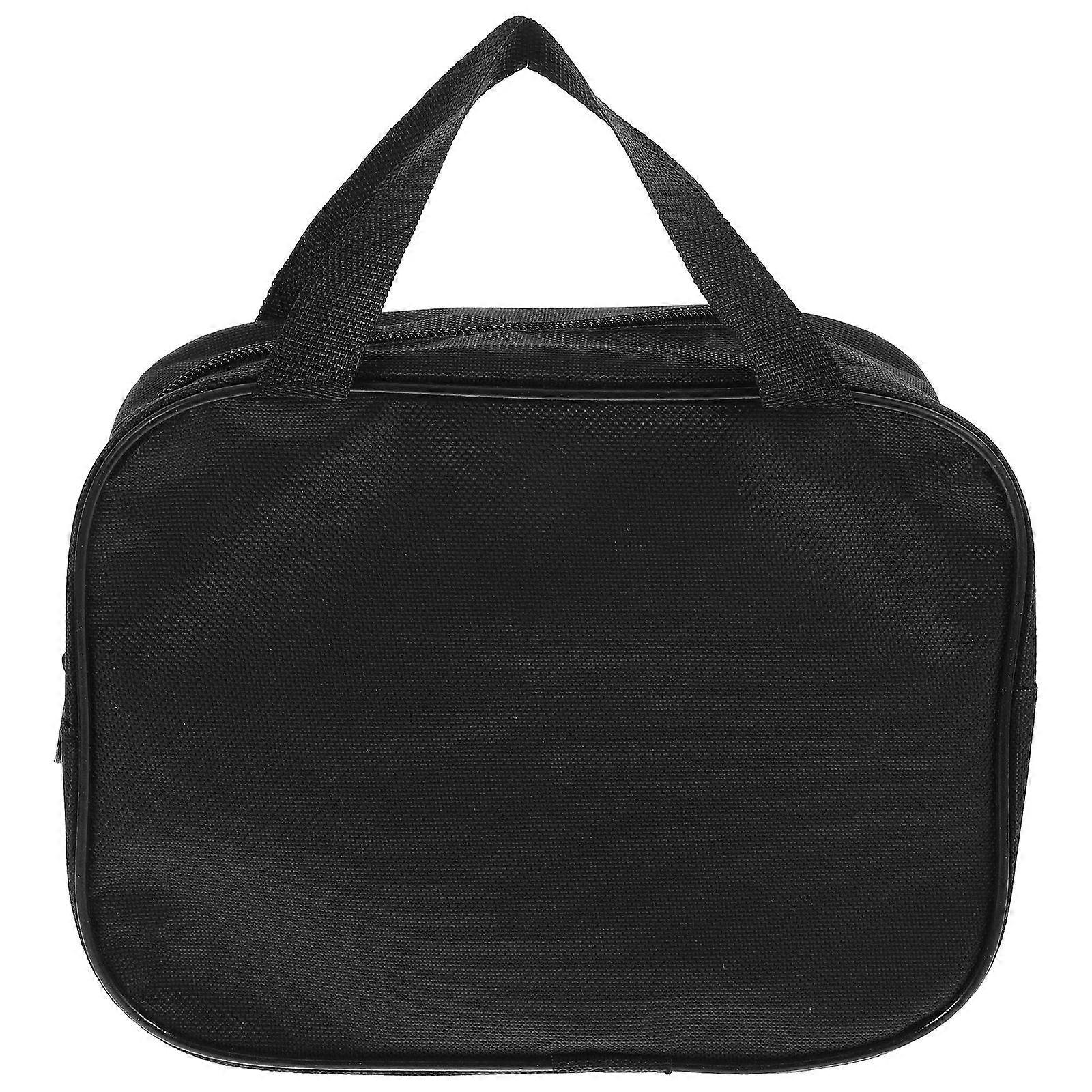 Single Cylinder Air Pump Bag Black Cloth Compact for Storage