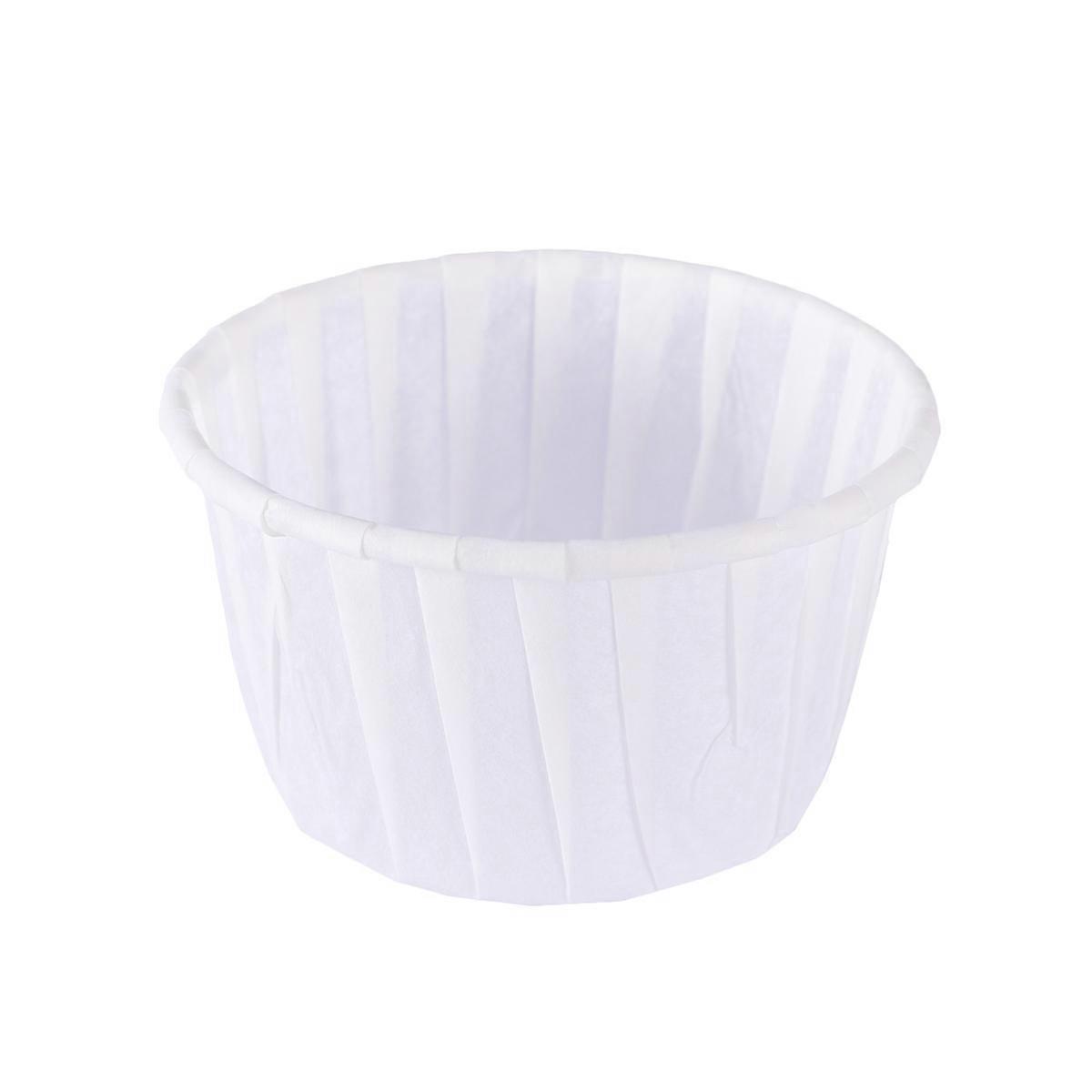 Baking Cups Greaseproof 100Pcs Cup Shape Ideal For Commercial Baking And Home Users 6.70X6.70X4.00Cm Oven-Safe Design