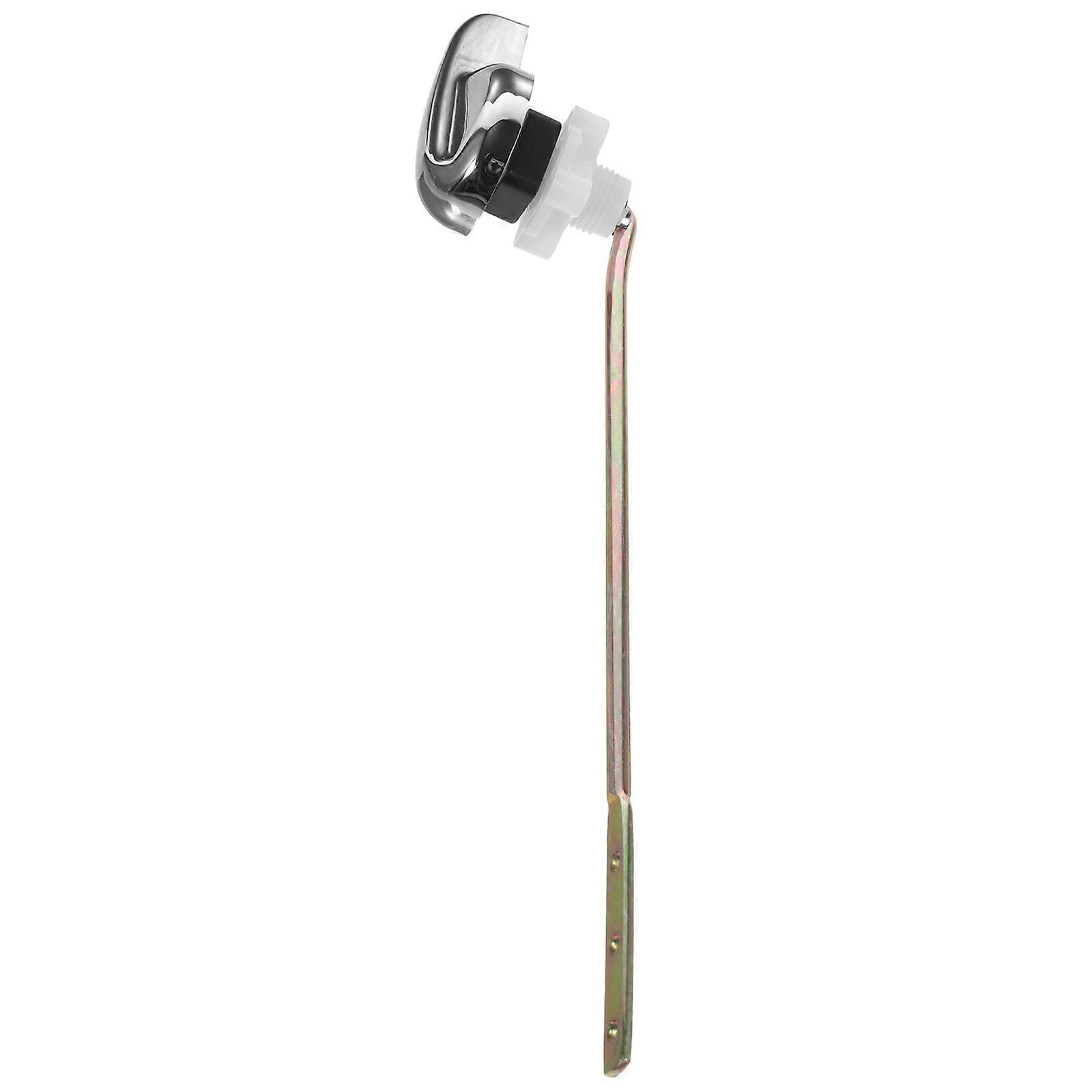 Golden Toilet Flush Handle Replacement Ergonomic Design for Toilet Easy to Use ABS and Carbon Steel Compact Size