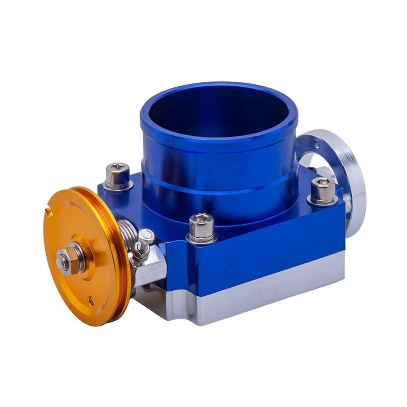 Universal Throttle Body 70mm, High-Performance Intake Manifold, Billet Aluminum, High Flow Design, Compatible with Various Models