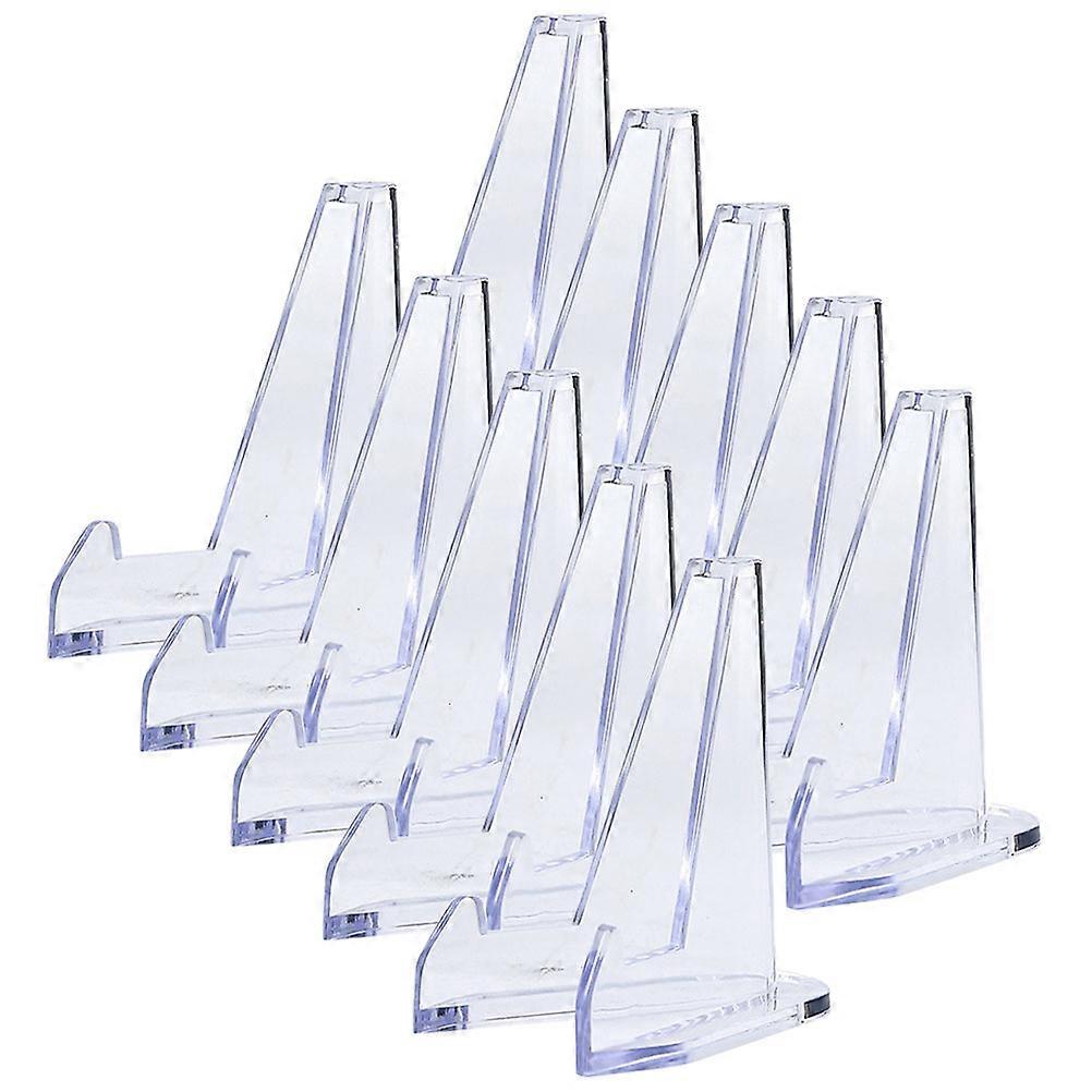 Clear Acrylic Display Stand 24Pcs For Trading Cards Coin Display Modern Design Suitable For Collectors