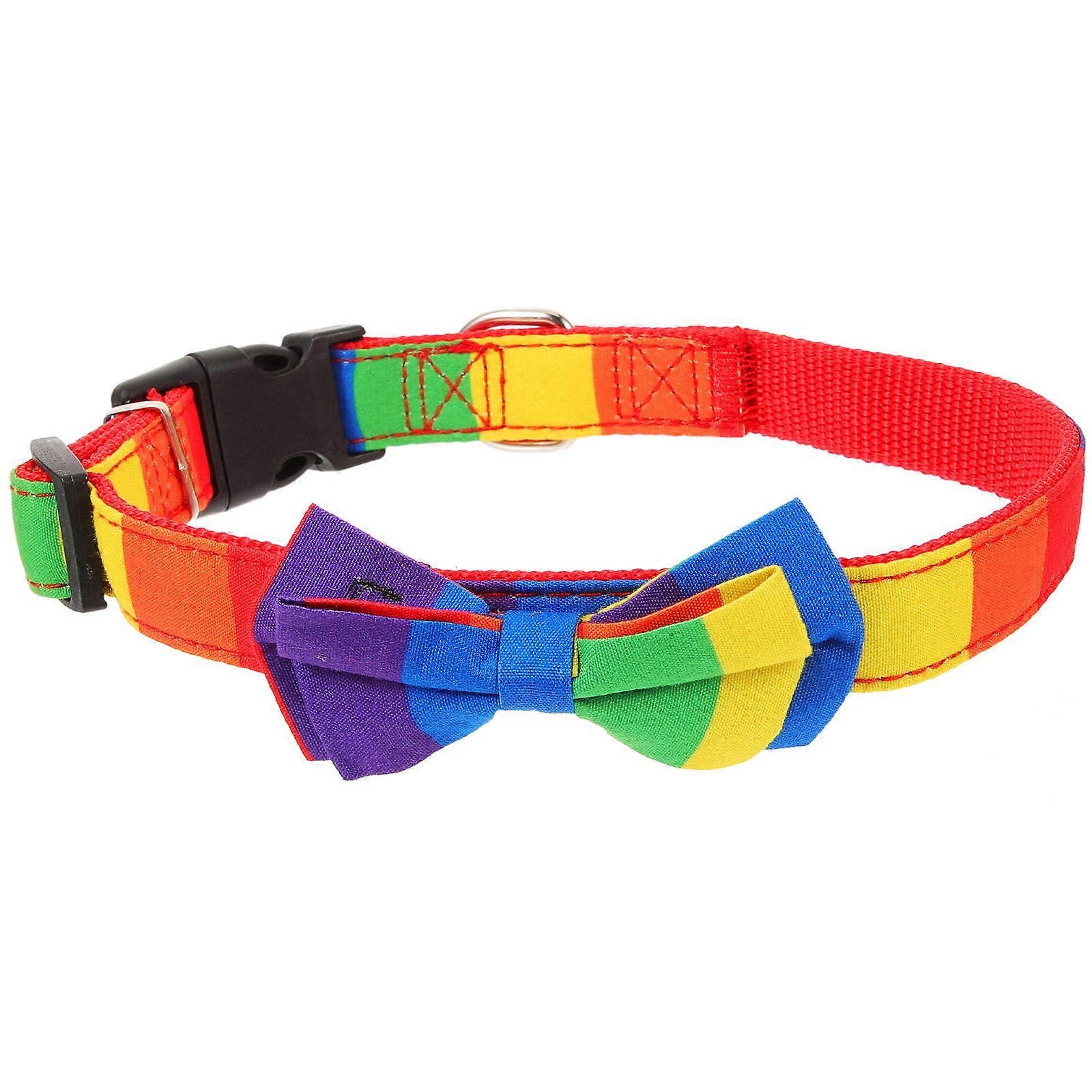 Pet Collar Assorted Color Fabric For Photos 1Set Suitable For Pets