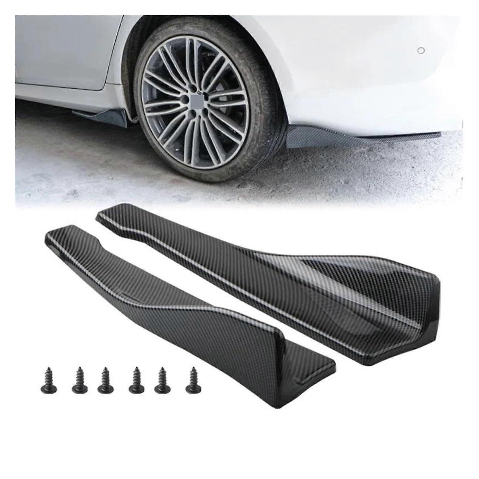 Universal Auto Rear Bumper Spoiler Corner Protection Diffuser Splitter