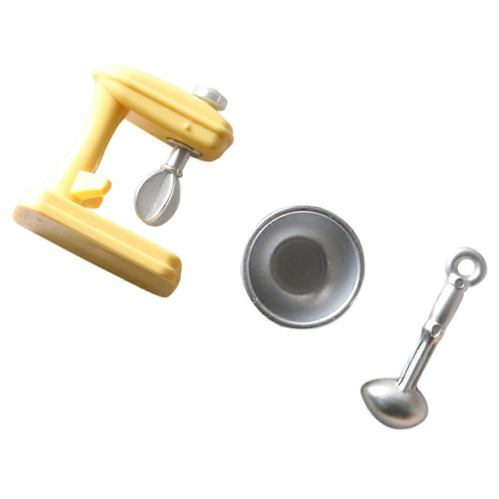 Vivid Mini Mixer Toy 2Pcs Kitchen Mixer Model For Child's Playtime Assorted Color Cognitive Toy
