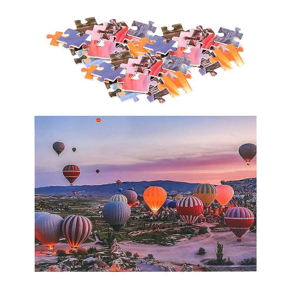 Colorful Puzzles 1 Set Educational Toy For Kids 1000 Pieces Assorted Color Rectangle Design