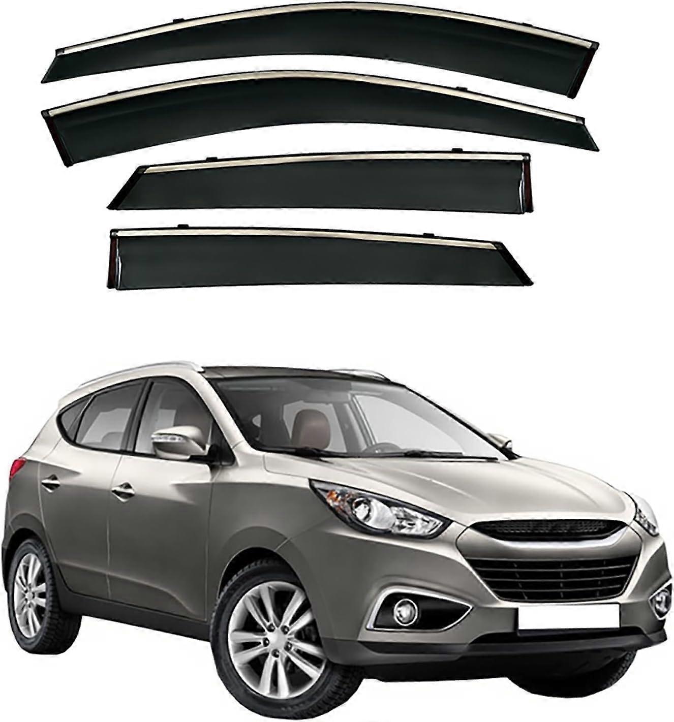 Wind Deflectors For Hyundai Tucson IX35 MK2/LM 2010-2014, Window Rain Guards, Side Window Deflectors, Window Visors