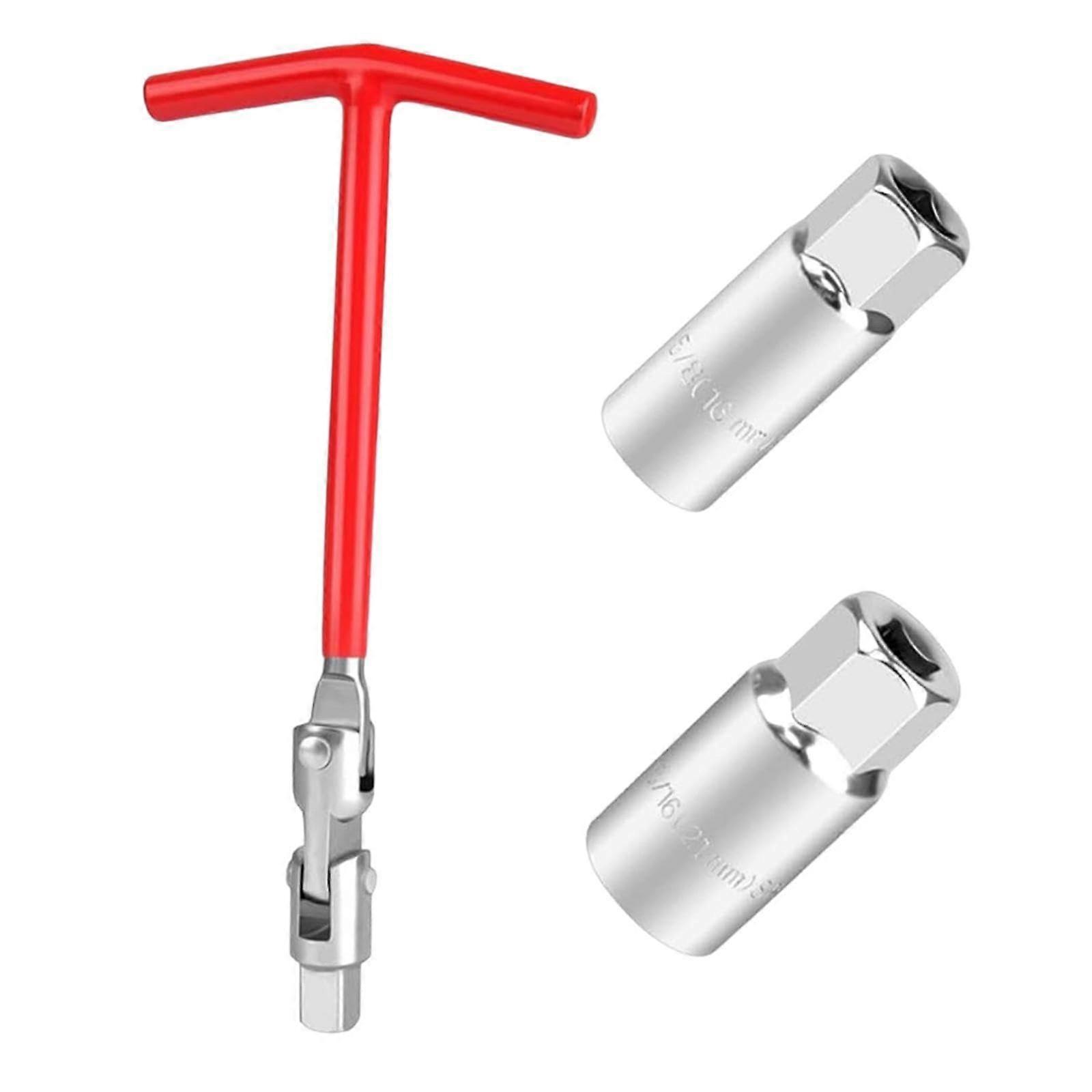 Spark Plug Wrench Set Spark Plug Socket 16 mm 21 mm For Motorcycle And Lawn Mower Repair And Maintenance