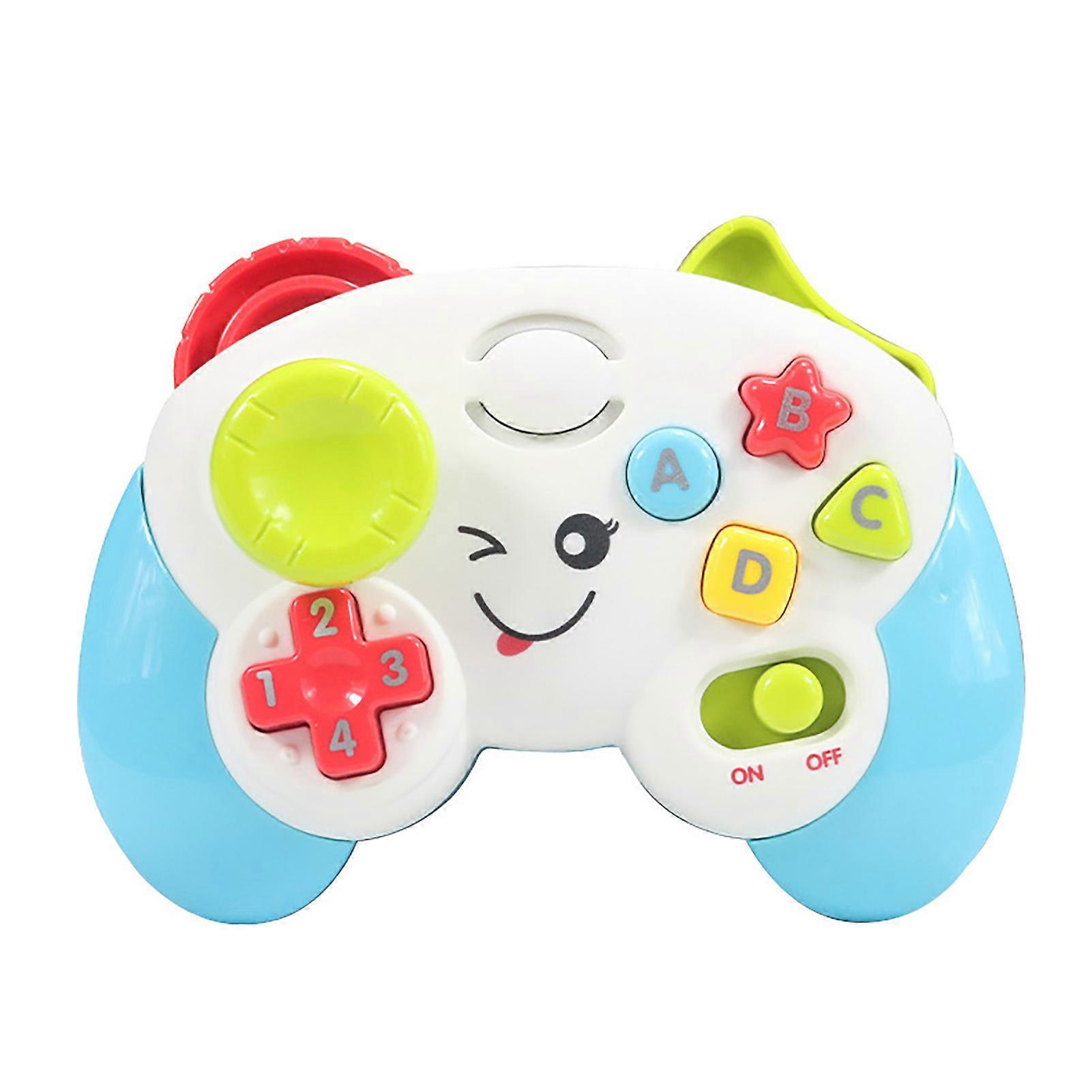 Baby Game Controller Musical Light Effect Educational Remote Toy for Infants Toddlers