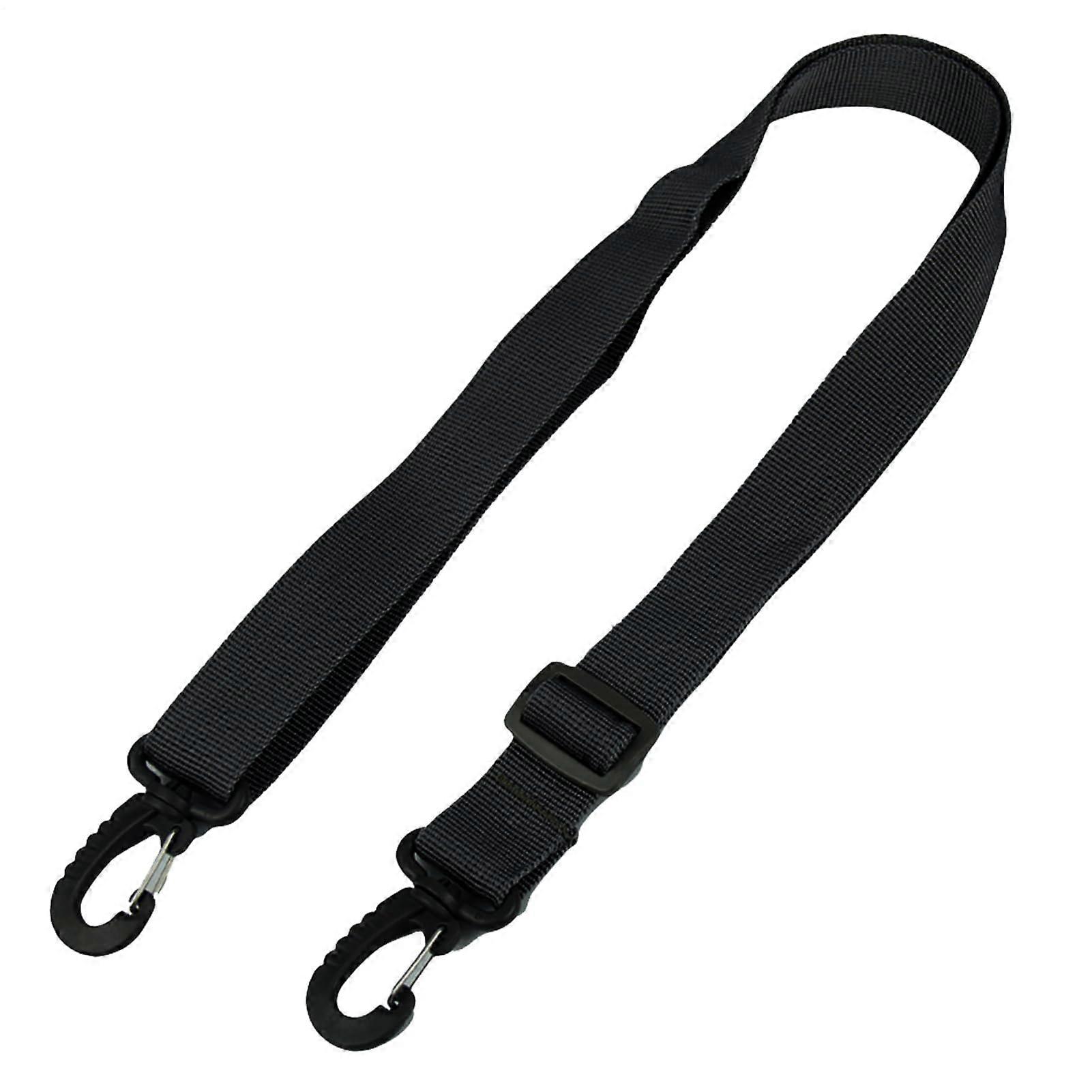 Koffergürtelgurte Schultergurt für Umhängetaschen - Verstellbarer Schultergurt für Wasserflaschen und Laptoptaschen, Schwarz