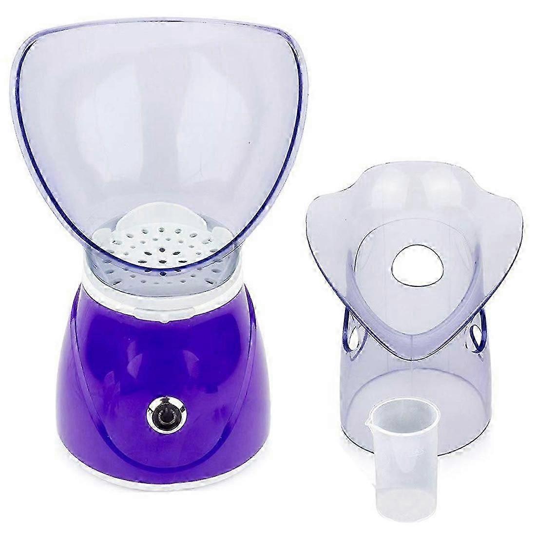 Steamer Professional Steam Inhaler Sauna Spa for Face Mask Moisturizer - Sinus with Aromatherapy EU Plug