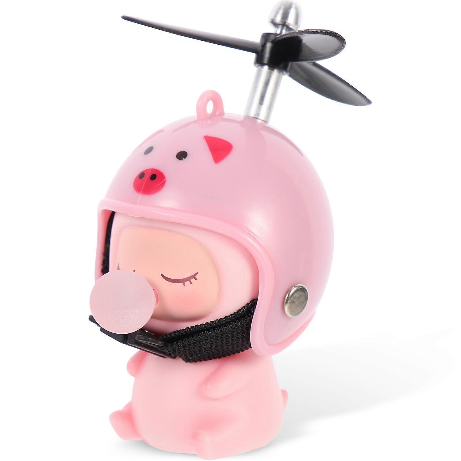 Plastic Toy Duck Decoration Easy to Install and Disassemble for Kids Bicycles Accessory