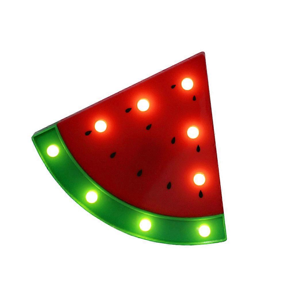 Decor pepene verde Lampă de masă în formă de pepene verde Lumină de noapte LED pentru utilizare în dormitor 26x23cm Iluminat 1Pack