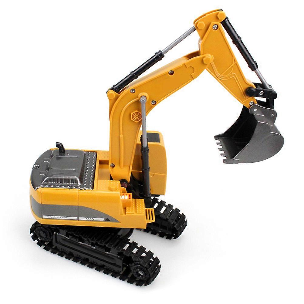 Excavator Construction Tractor Model With Forward And Backward Movement For Kids Enjoying Outdoor And Indoor Play 1Set