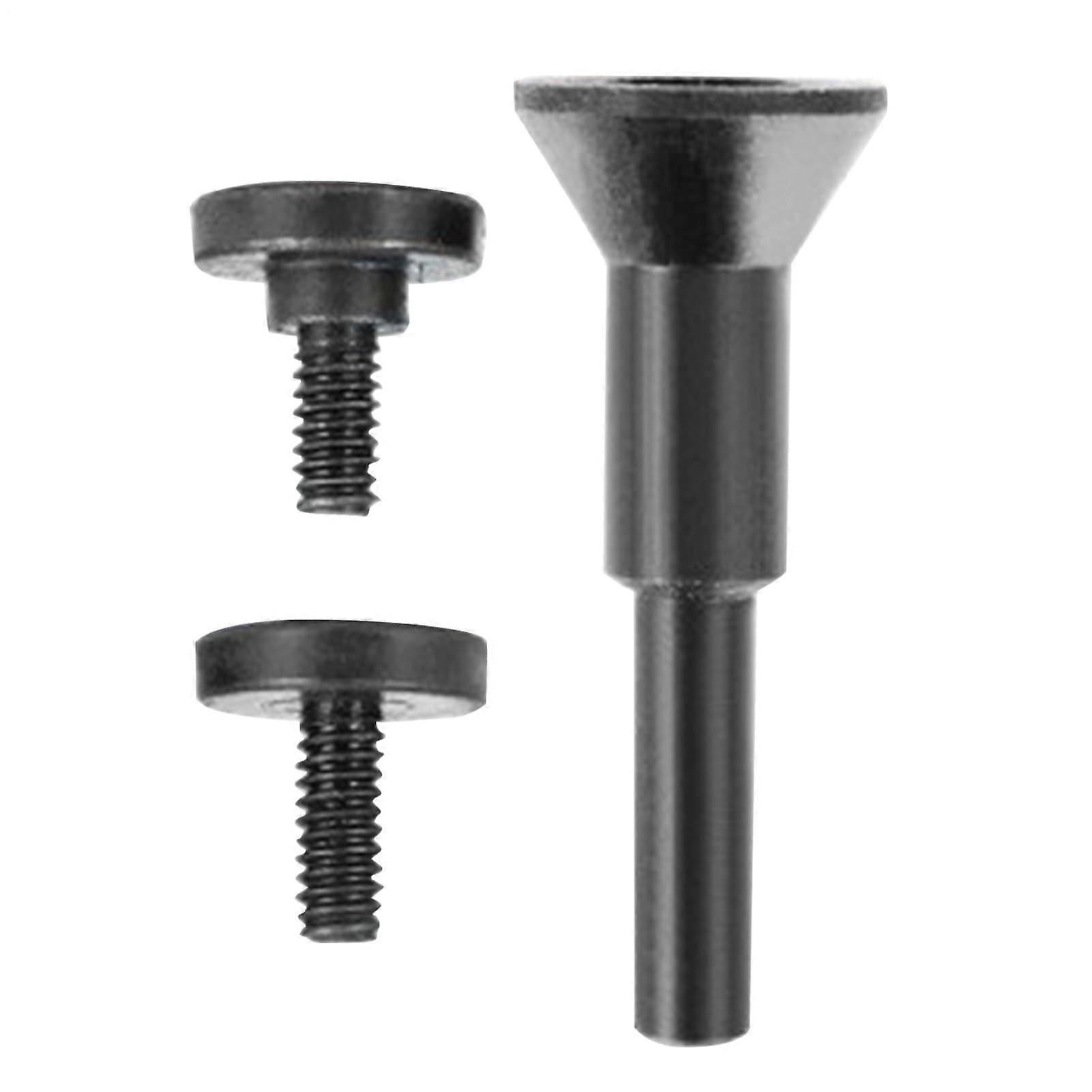 Die Set | 3-Piece Cut-Off Wheel Arbor for Rotary Tools | Durable Attachment for Cutting and Polishing Projects