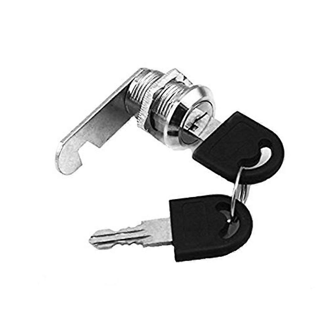 2 x Letter Box Locks Replacement Cylinder for Letterboxes, Lever Lock, Locker Furniture Lock 16 mm, Not Keyed Alike