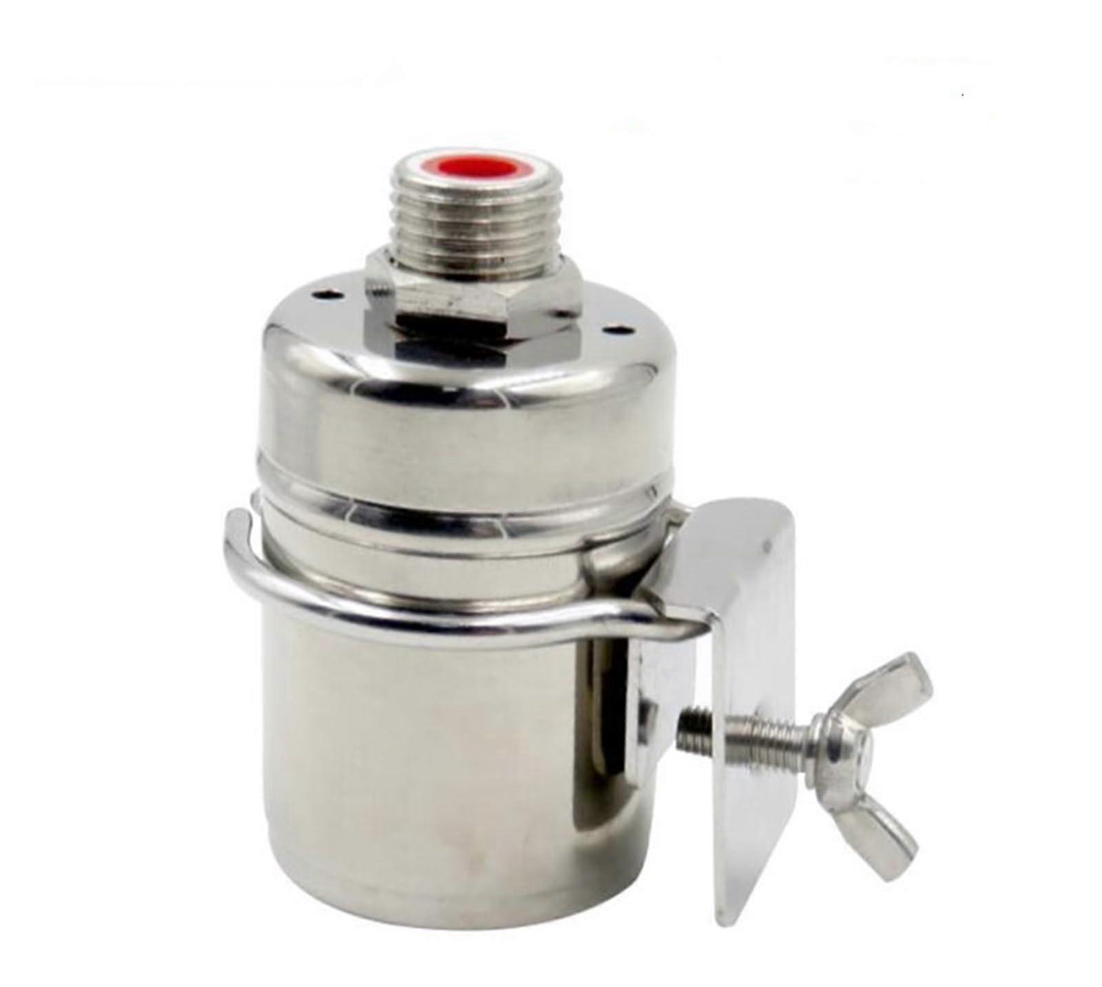 1/2 Inch SUS304 Floating Ball Valve Flow Sensor, Automatic ShutOff On/Off Float Valve, Water Level Control Switch for Tank  EasytoUse Tool