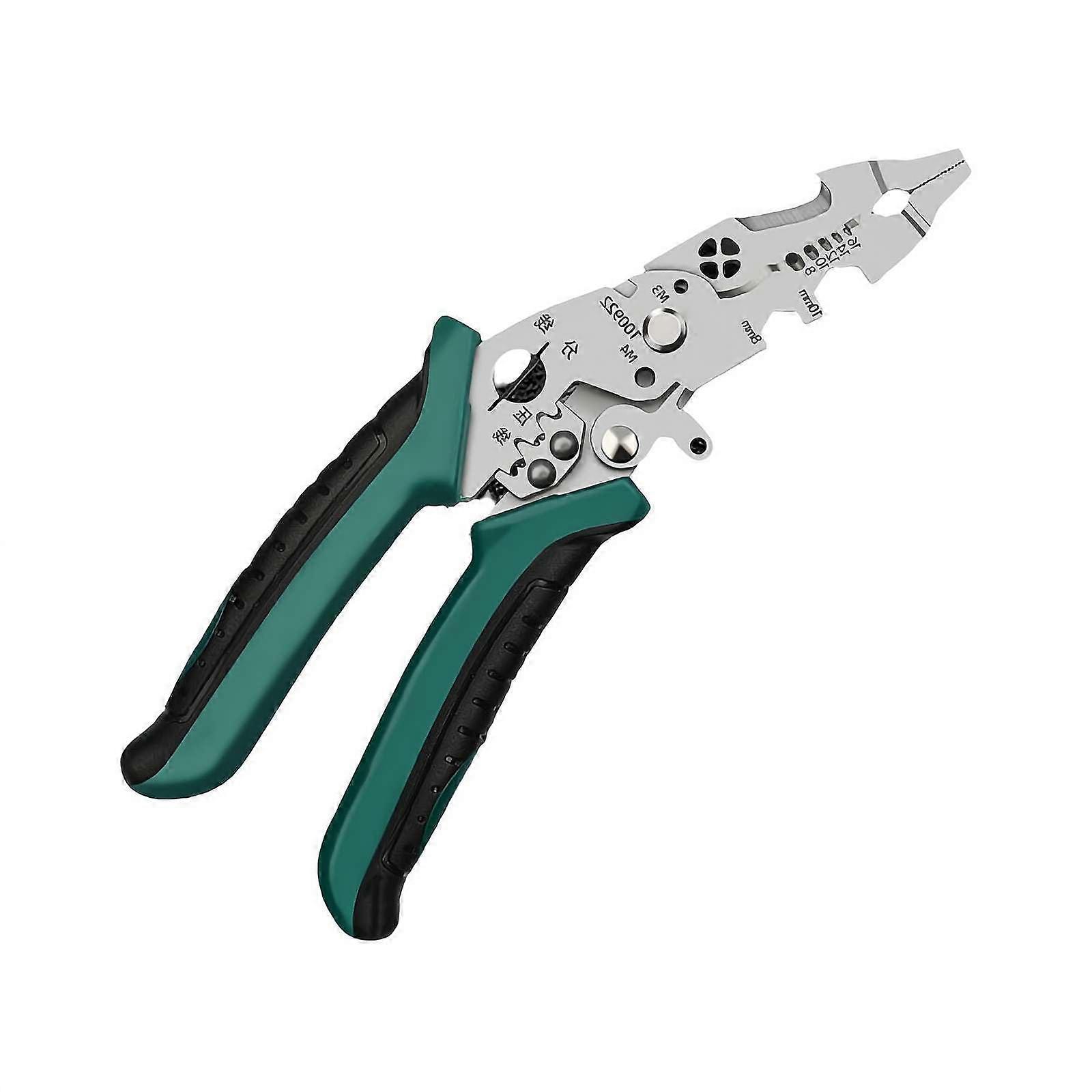Multifunctional Wire Stripper with Angle Piece, Professional Stripping Tool