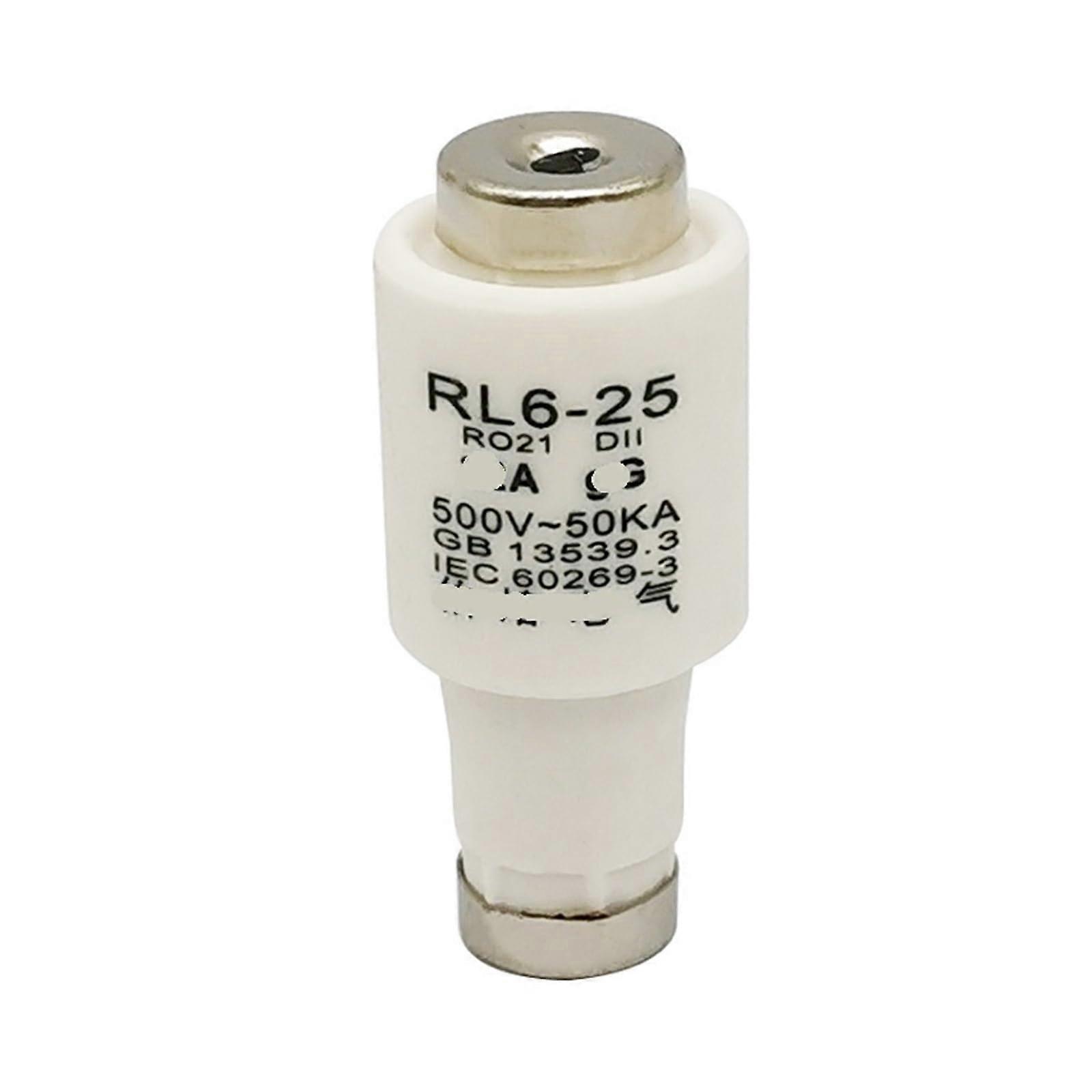 R021 RL625 32A 25A 20A 16A 10A 6A 4A 2A Spiral fuse 500V RO21 (32A)