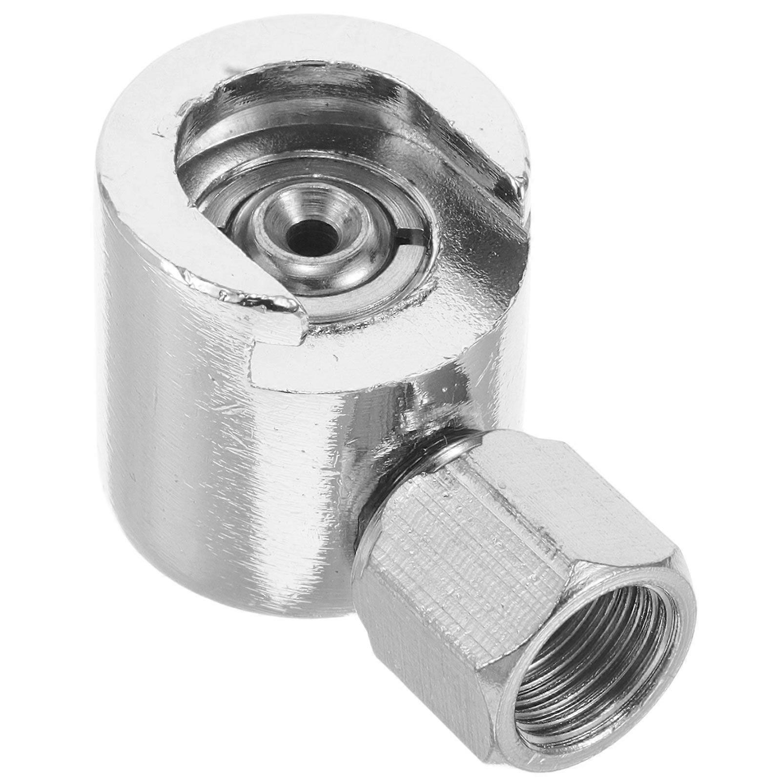 Button Head Grease Fitting Adapter Grease Fitting Coupler Button-Head Fitting Coupler Hydraulic Grease Fitting Replacement Metal Grease Adapter Replac