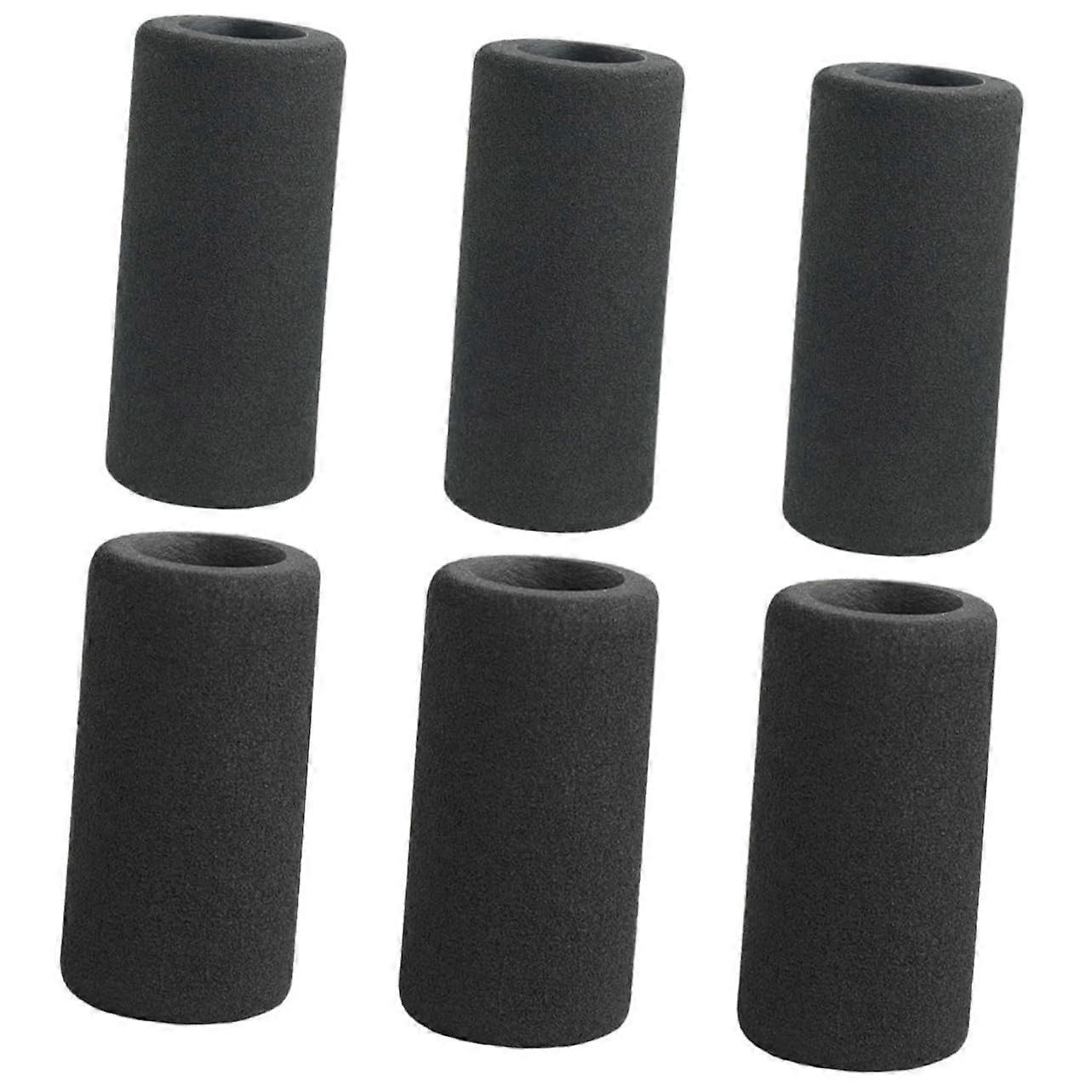 6pcs Co2 Cylinder Set Vertical Sponge Cover 16g