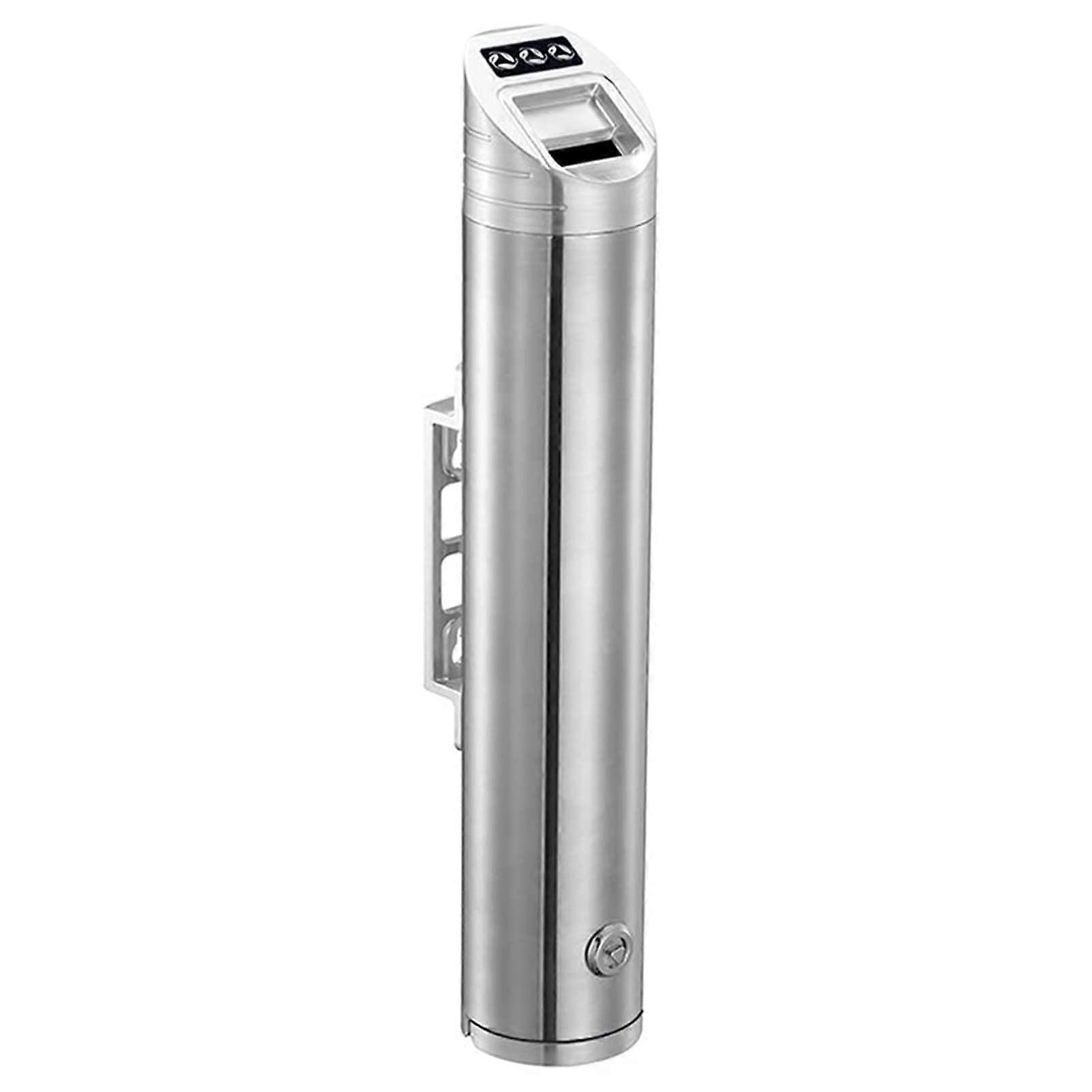 Outdoor Ashtray Lockable Cigarette Butt Receptacle with Key for Public Areas