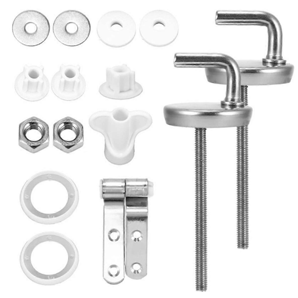 Το κάθισμα τουαλέτας μεντεσέδες Universal Seat Top Fix μεντεσές αντικατάστασης ανοξείδωτου μέρη καθισμάτων τουαλέτας