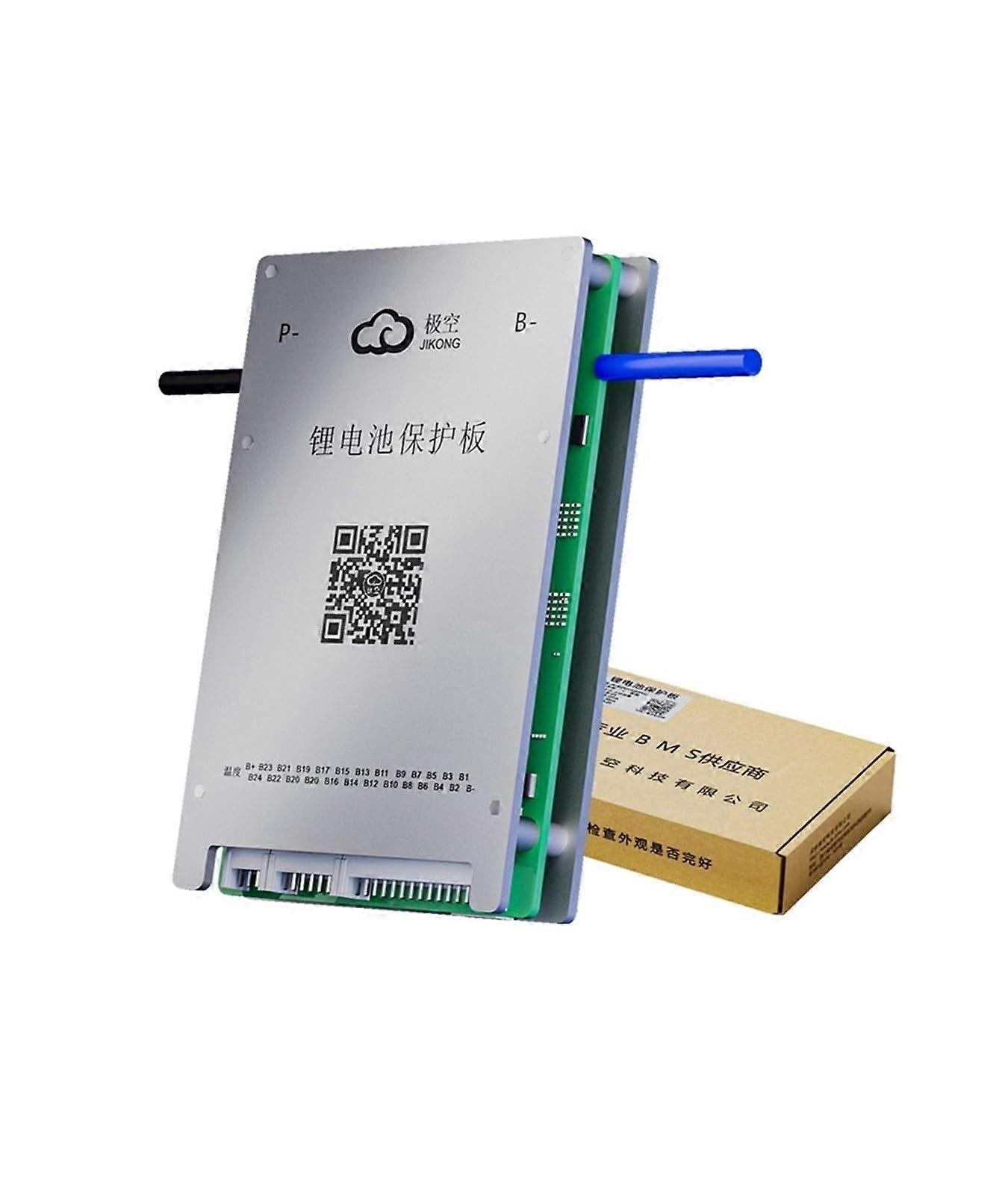 Smart BMS 4S-24S Active Balance BMS 40A-300A for LiFePO4 Li-ion LTO Battery Packs with Heat CAN RS485 BT APP 0.4A-2A