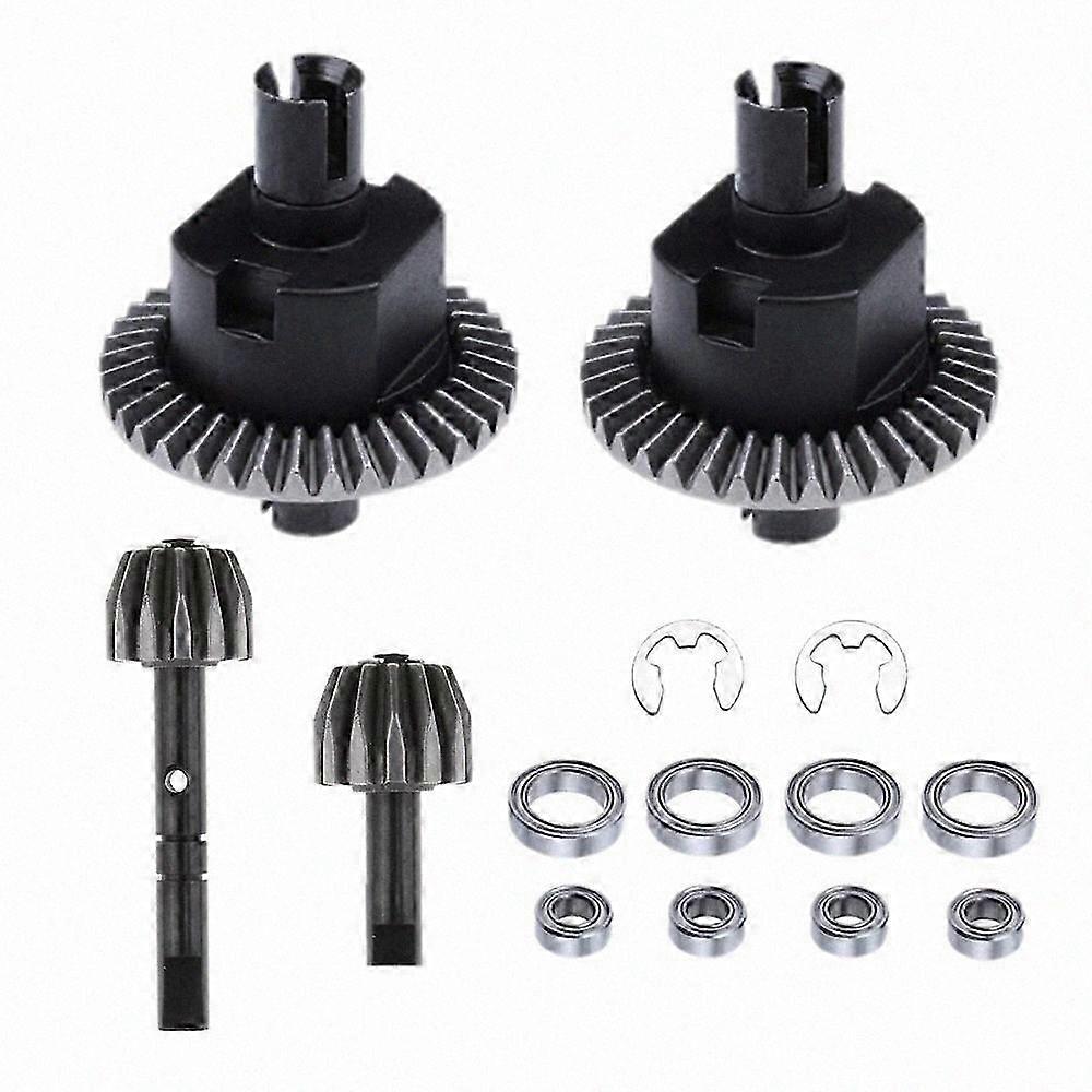 Front & Rear Differential and Gear Kit for Redcat Volcano 94123 94107 94111 94118 94166 1/10 RC Car