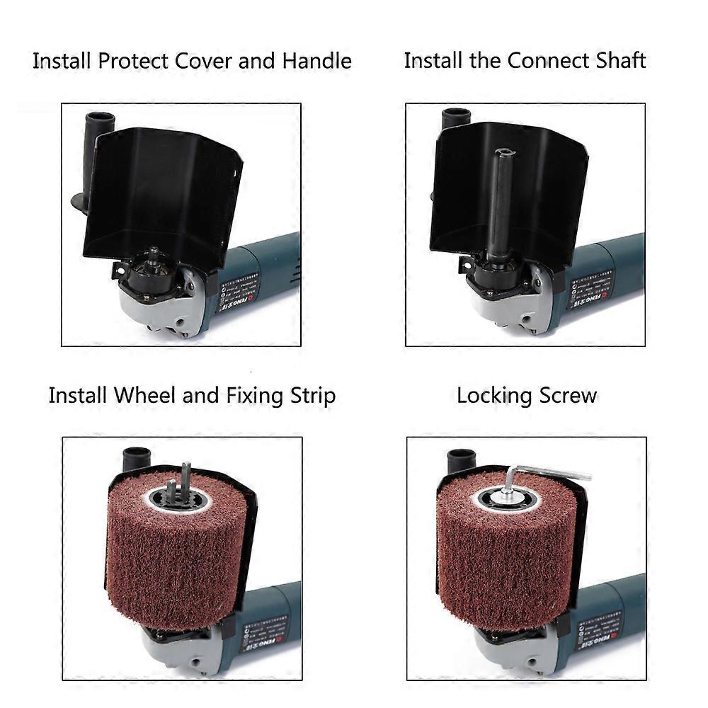 Multifunctional Angle Grinder Attachment Burnishing Polishing Machine Parts Accessories