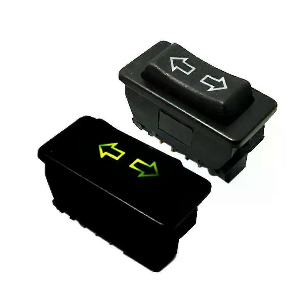 1Pcs DC 12V / 24V 20A Car Window Lifter Switch With Lamp 5 Pin Power Window Switch For Car Button Switch Accessories Universal