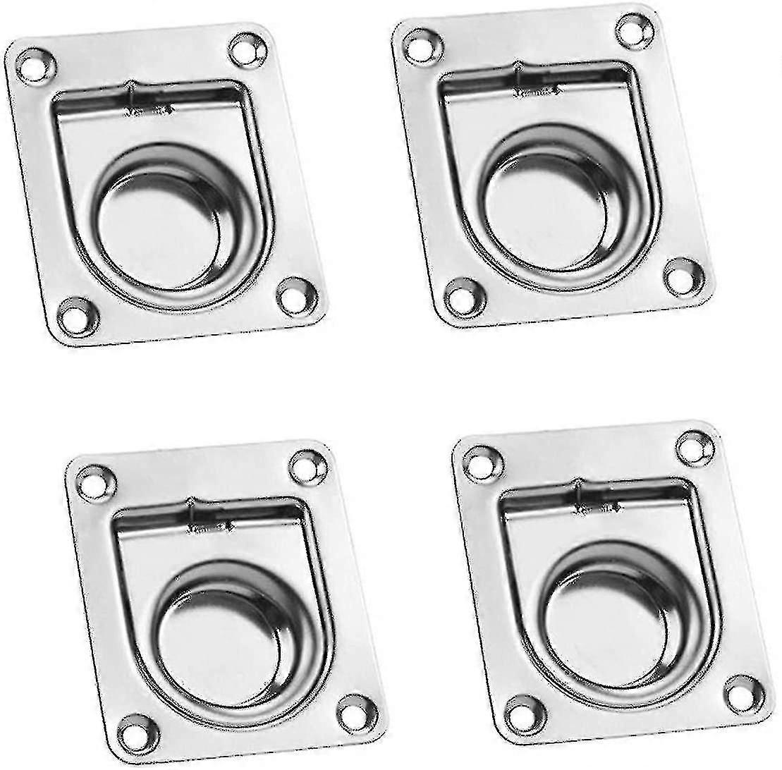 4 Pcs Stainless Steel Marine Hatch Handles