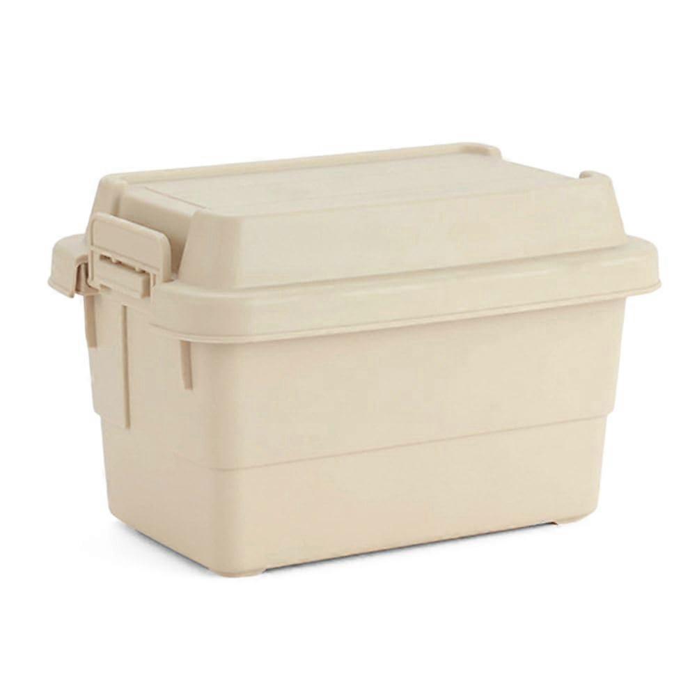 Durable Seasoning Bottle Set Storage Bag Portable Camping Seasoning Dispenser Set Stackable Outdoor Barbecue Utensils (Beige) Ref: 5348