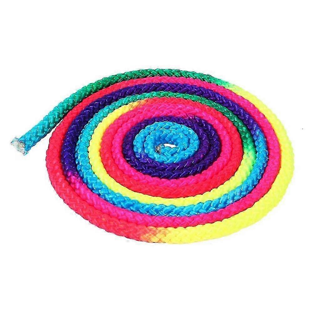 Rainbow Rhythmic Gymnastics Rope for Competition & Training