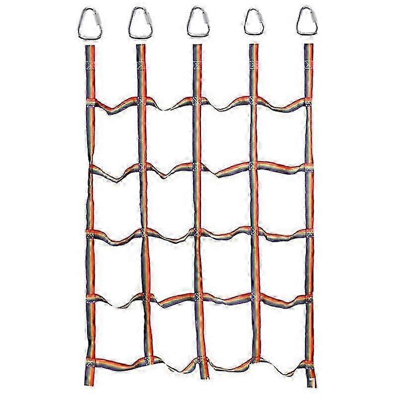 Indoor/outdoor Climbing Net (72 Inches X 57 Inches) Playground Freight Net,swing Climbing Net,child