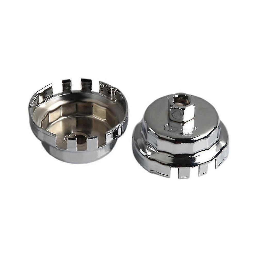2pcs For Oil Filter Wrench Oil Filter Wrench 64.5mm 14 Sides Car Ac...