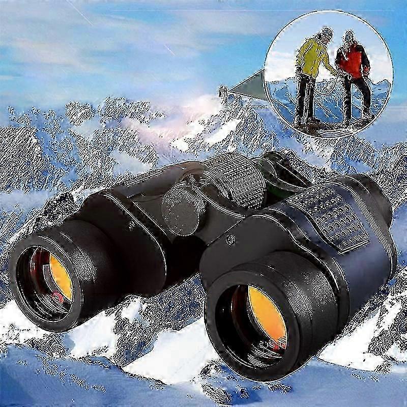 HD 60x60 Night Vision Binoculars with Enhanced Coordinates for Outdoor Exploration