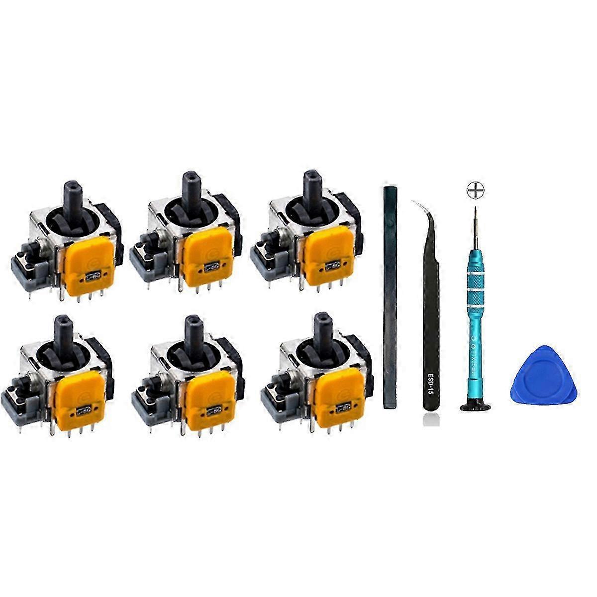 6PCS Joysticks With Screwdriver For One//X Joysticks