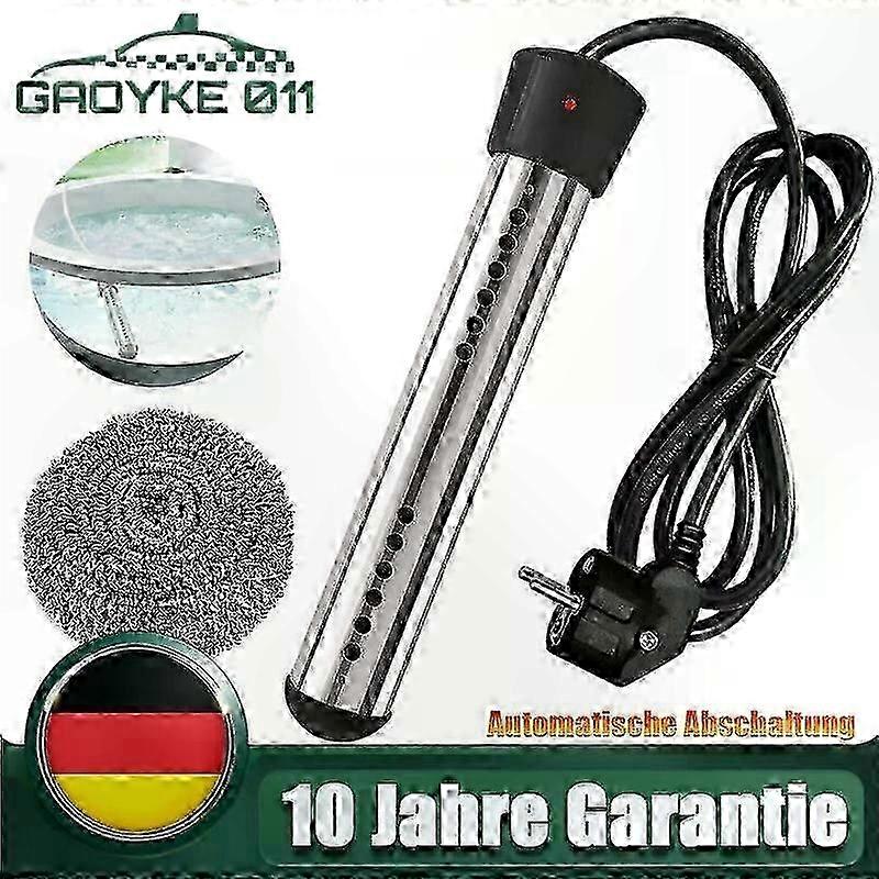 3000W Immersion Heater for Fast Bath Water Warming