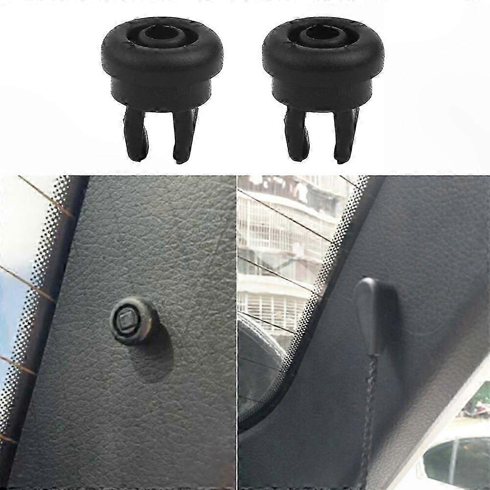 2-Pack Rear Boot Trunk Parcel Shelf String Hanger Clips for Compact Cars Multi-Model Compatibility