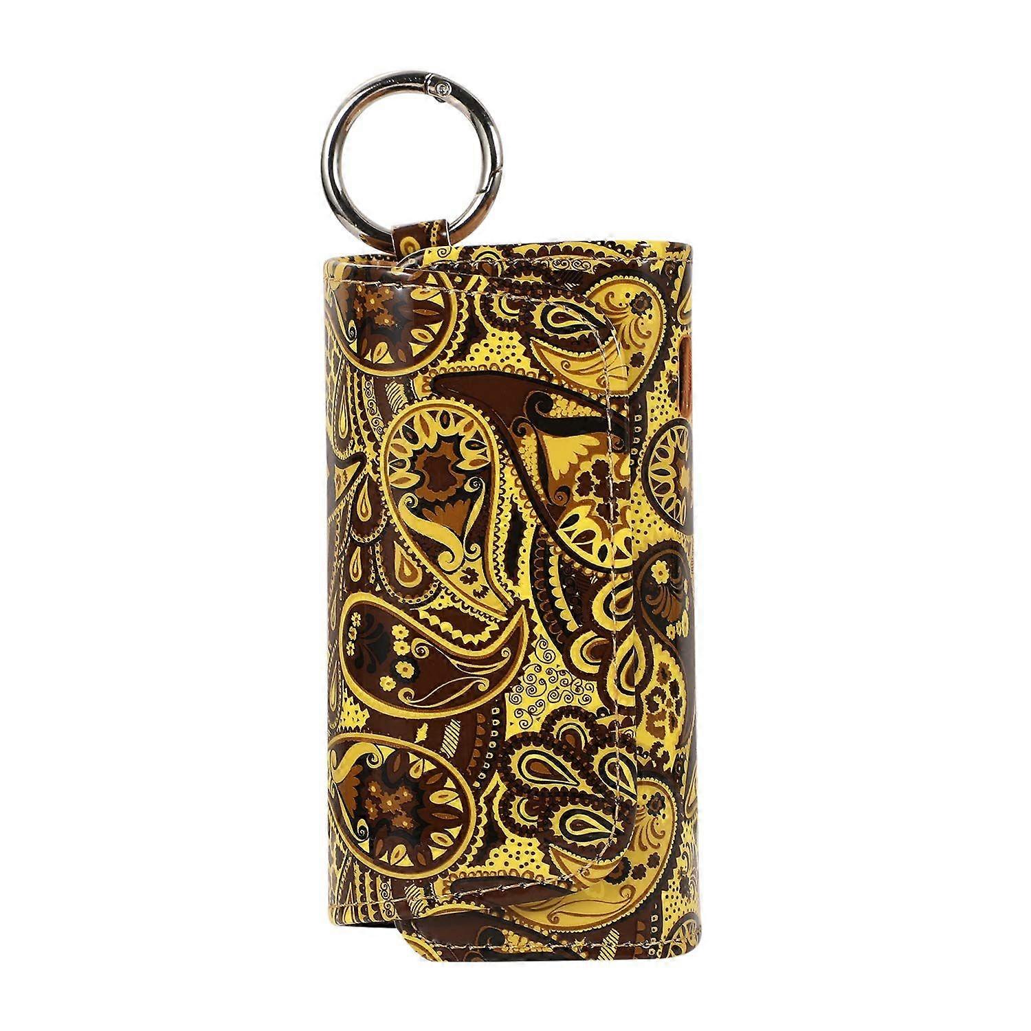 Protective Case for 3\\/3 Duo, Paisley Pattern, PU Leather, Storage Bag