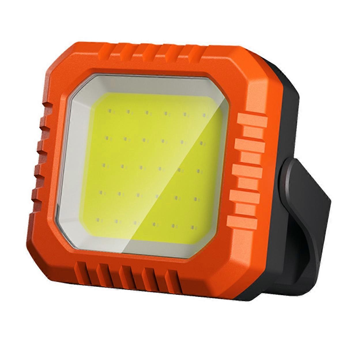 Rechargeable Mini Keychain Light COB LED Waterproof USB Charging Outdoor Work Lamp with Magnet High-Intensity Floodlight