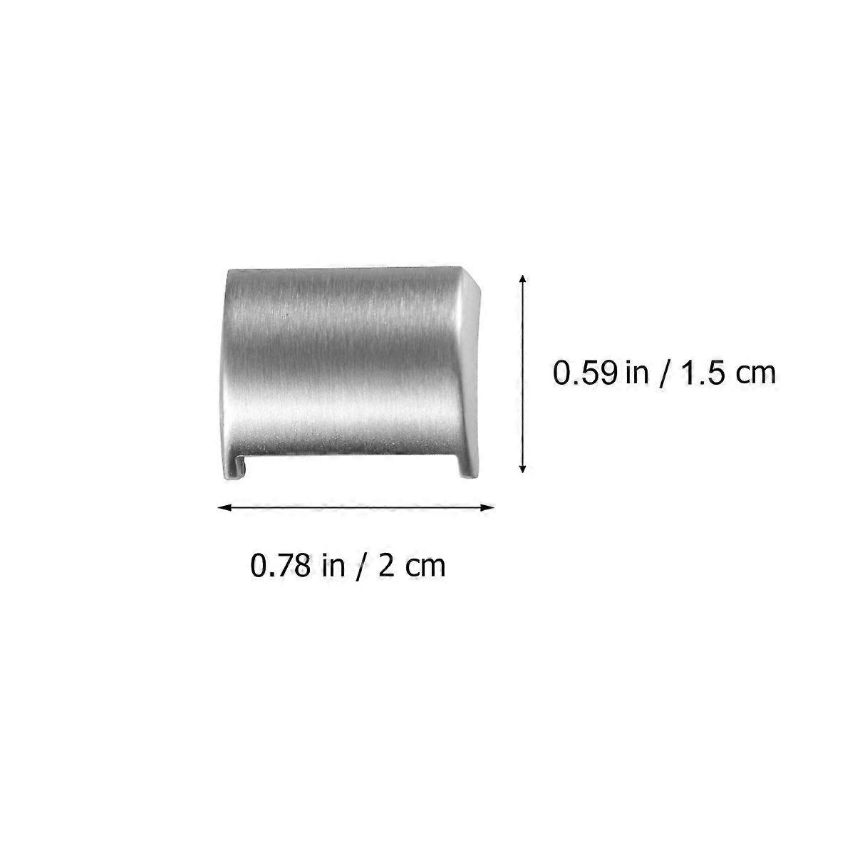 Silver Watch Band Parts Watch Strap Links Durable and 2Set