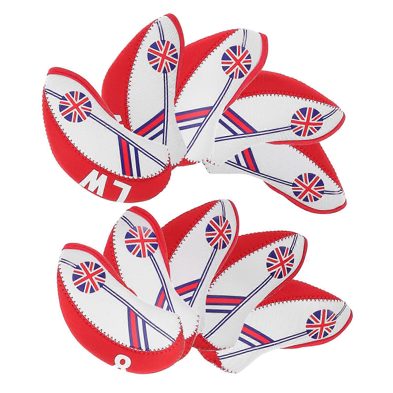 Golf Putter Headcover Golf Accessories Practice Storage Travel 10Pcs