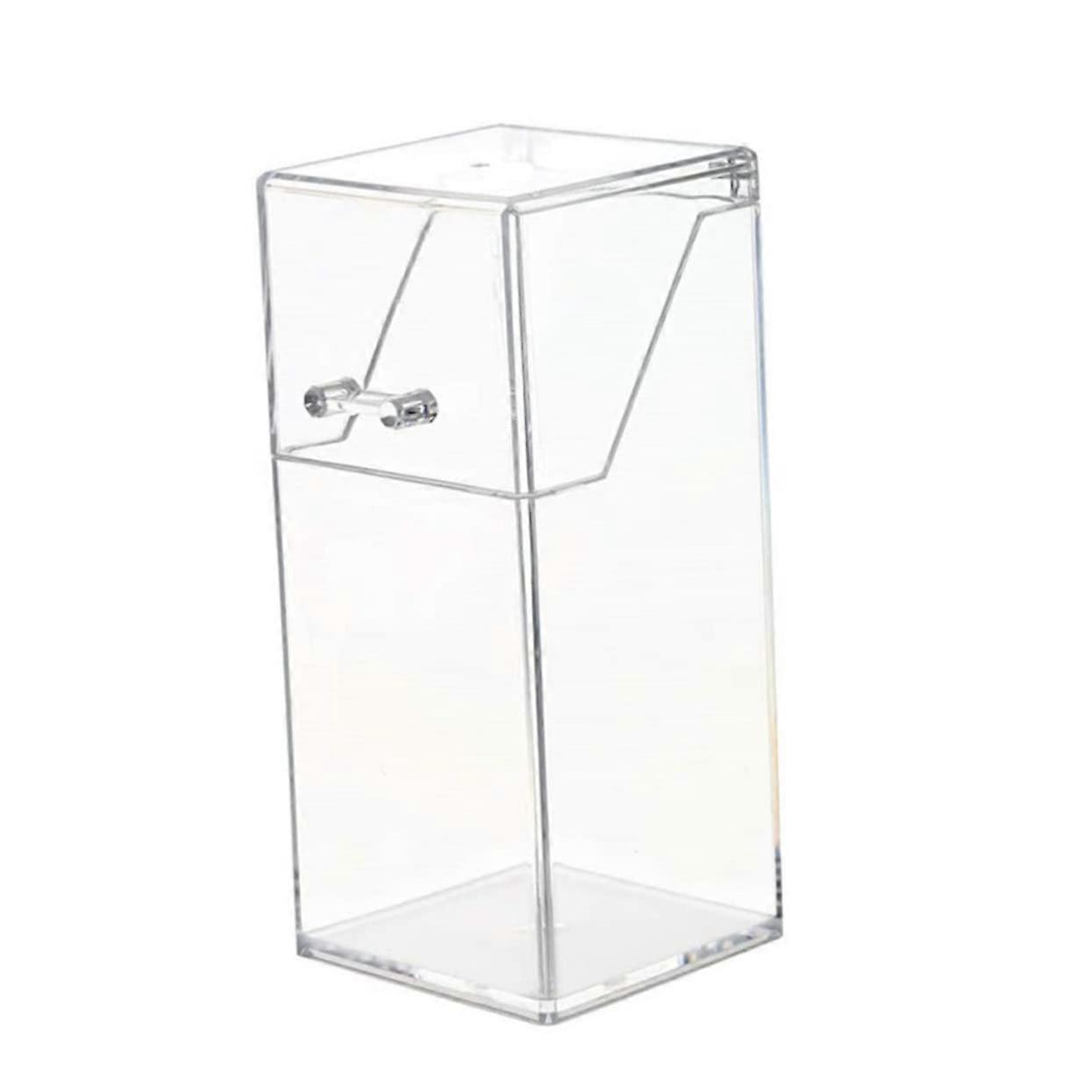 Multi-function Jewelry Storage Container Toiletries Holder Brush Bucket Lid Portable Organizer