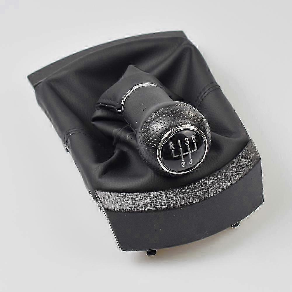 For Seat Ibiza 2002 2003 2004 2005 2006 2007 2008 2009 2010 Car-Styling 5 Speed Gear Stick Shift Knob With PU Leather Boot