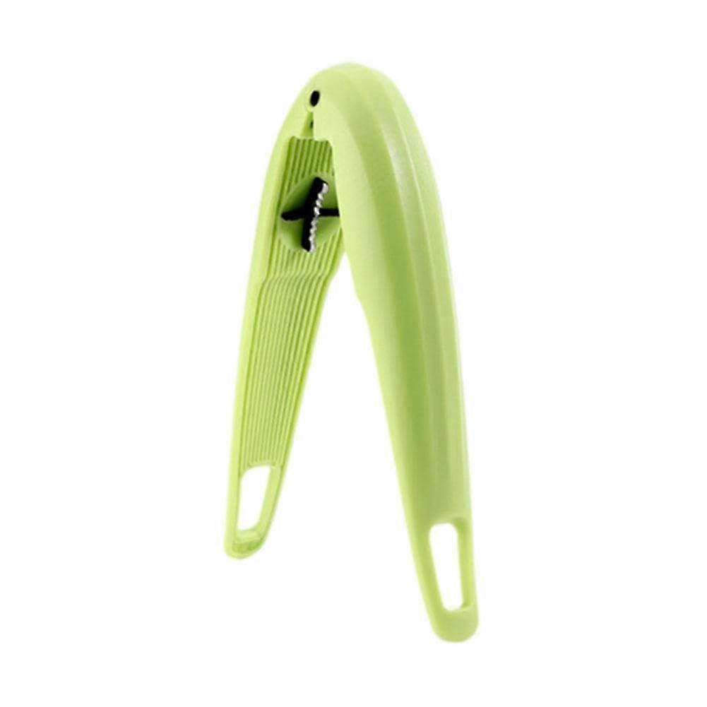 Nut Cracker Tool Chestnut Opening Clip Chestnut Peeler Multifunctional Walnut Opener Peeler Dry Green 7.36in X 0.98in