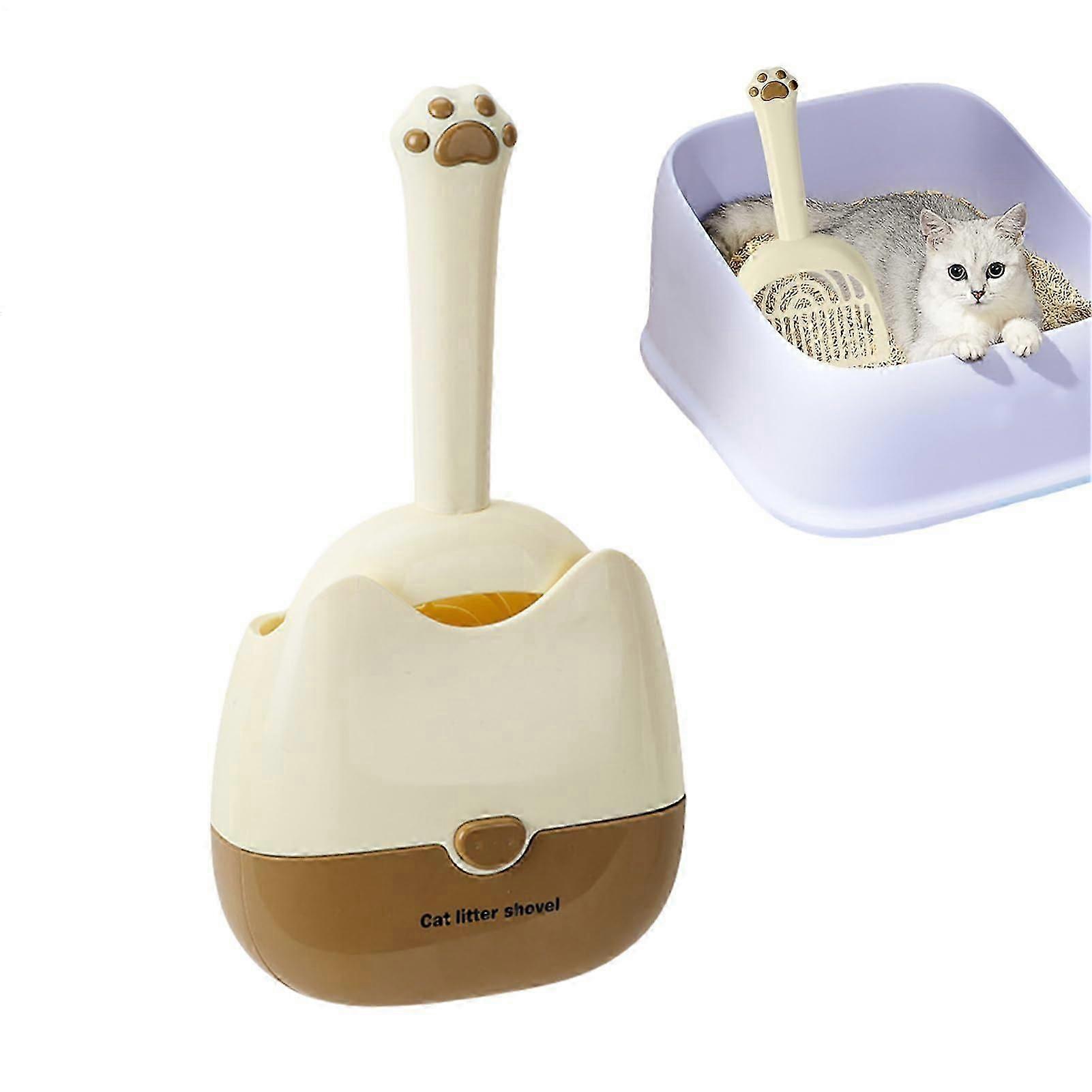 Wall Mounted Cat Litter Scoop For Outdoor Use, Parks And Yards, Fine Mesh, Easy Cleaning