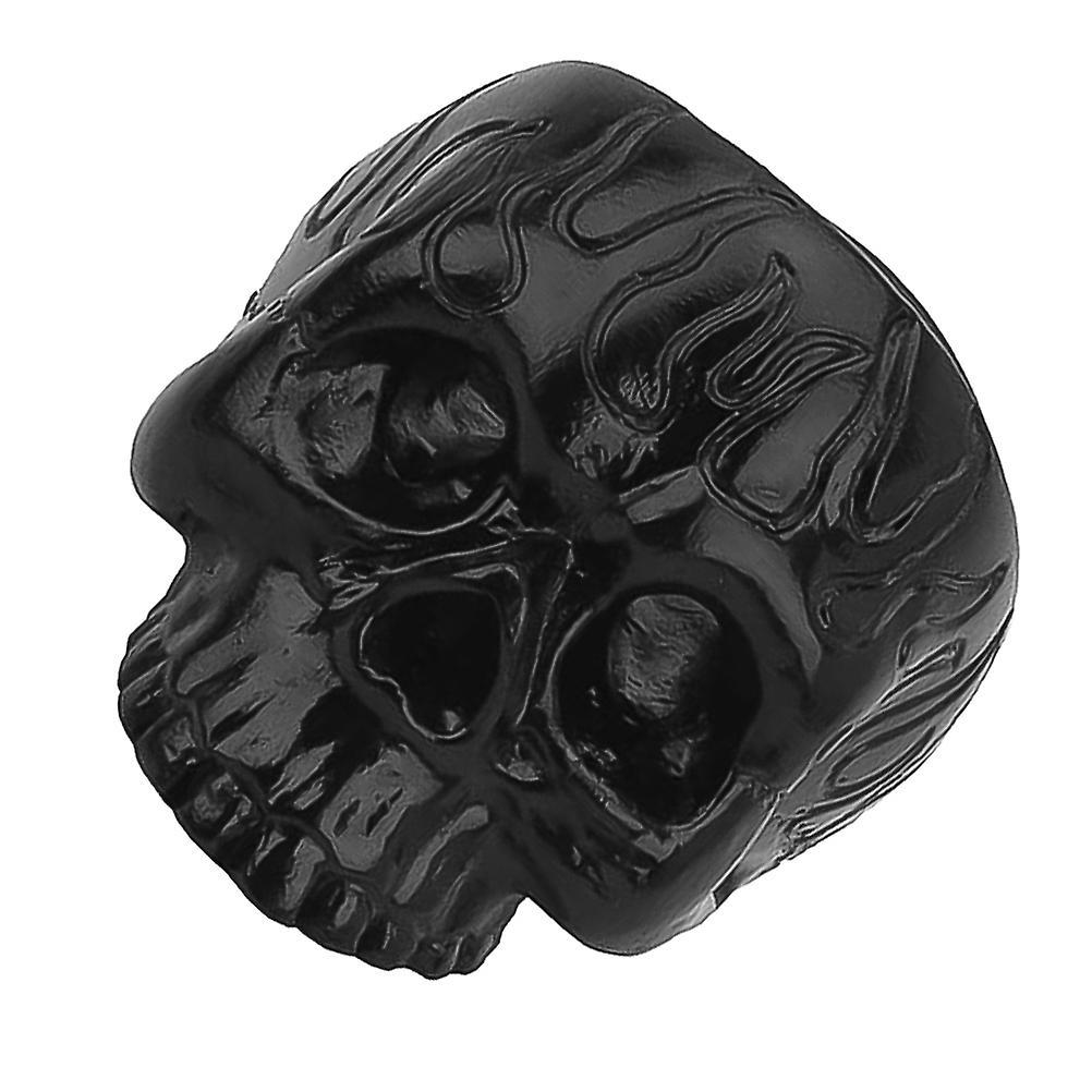 Resin Skull Head Candle Holder Creative Candlestick for Home Use