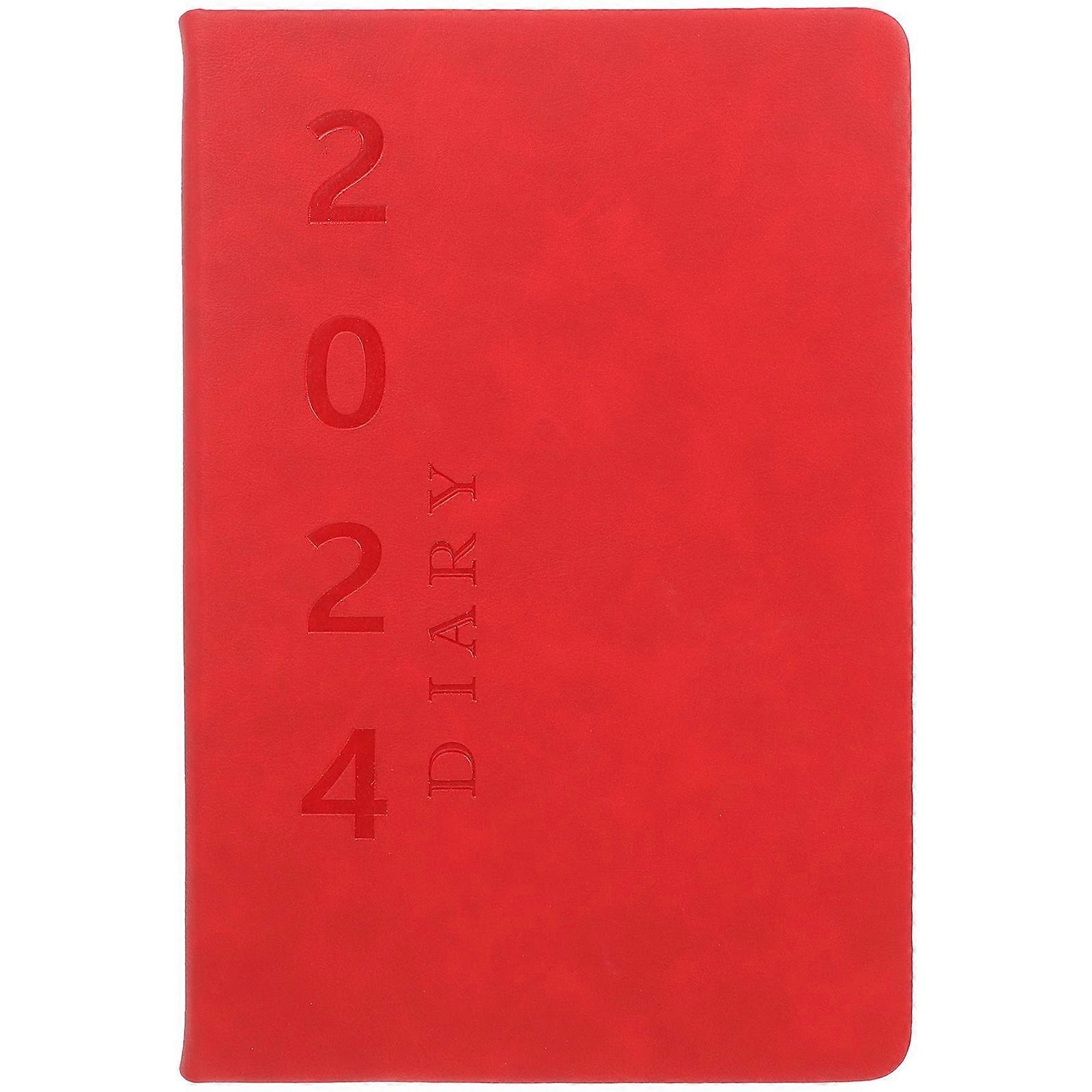 2024 Academic Planner Book for Office Records and Daily Notes