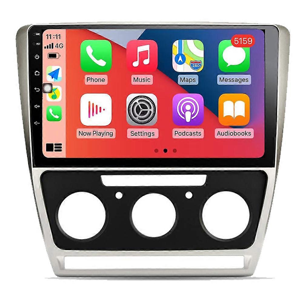 Car Multimedia Player For Skoda Octavia 2 A5 2007 - 2013 CarPlay Android Auto Stereo Radio GPS Navigation Autoradio Bluetooth 2Din Video Touch